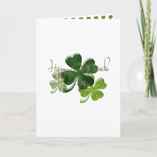 Carte La Saint-Patrick (Devant)