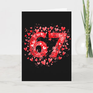 Carte La Saint-Valentin 67 Meme Rempli De Cœurs Drôle S