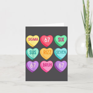 Carte La Saint-Valentin 67 Meme Six Sept Cœur Enfants 6