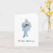 Carte La Saint Valentin de Bernie (Fleur jaune)