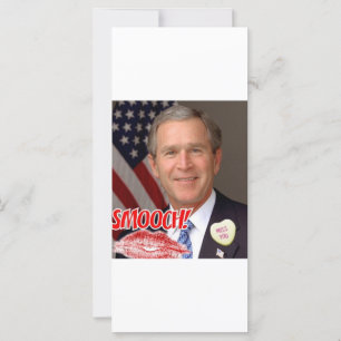 Carte La Saint-Valentin de George Bush