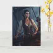 Carte La Saint-Valentin de la fin du monde (Fleur jaune)