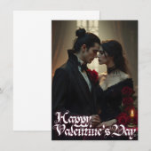 Carte La Saint-Valentin de la passion éternelle (Devant / Derrière)