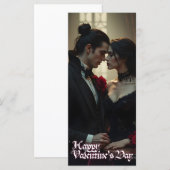 Carte La Saint-Valentin de la passion éternelle (Devant / Derrière)