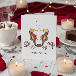 Carte La Saint-Valentin Hippocampe