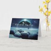 Carte La Saint-Valentin où que vous soyez (Fleur jaune)