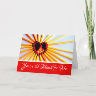 Carte La Saint-Valentin pour les correspondances de cœur