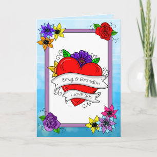 Carte La Saint-Valentin pour lui ou elle