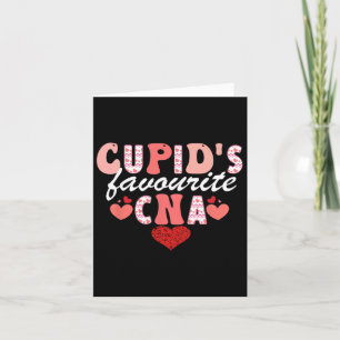 Carte La Saint-Valentin préférée de Cupidon Infirmière c