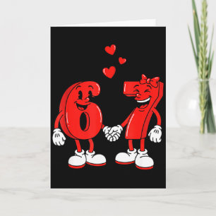 Carte La Saint-Valentin Six Sept Cœurs 6 7 Meme Gen Alph