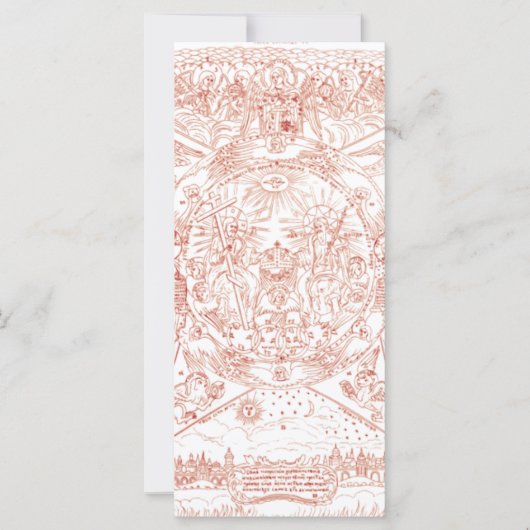 Carte La Sainte Trinité en gloire (Devant)