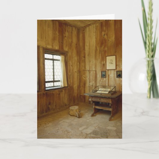 Carte La salle de Luther dans le château de Wartburg (Devant)