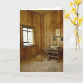 Carte La salle de Luther dans le château de Wartburg (Fleur jaune)