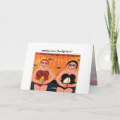 CARTE LA SALUTATION CARD-YOU NE PEUT PAS CHOISIR VOTRE (Dos)