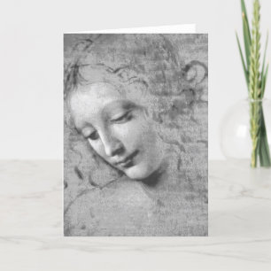 Carte La Scapigliata par Léonard de Vinci