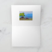 CARTE LA SCÈNE PAISIBLE DU LAC ITALIEN (Intérieur)