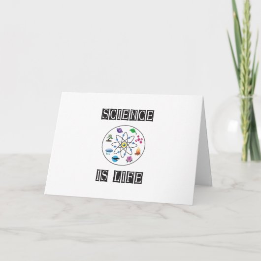 Carte La science est la vie (Devant)