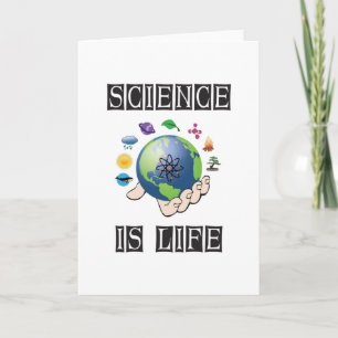 Carte La science est la vie