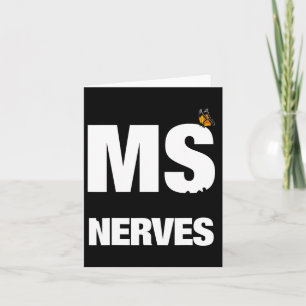 Carte La Sclérose Arrive Sur Mes Nerfs Ms Awareness 1