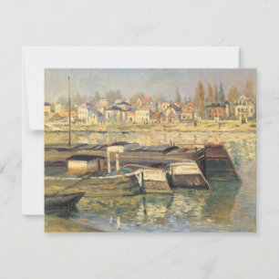 Carte La Seine à Asnières par Claude Monet