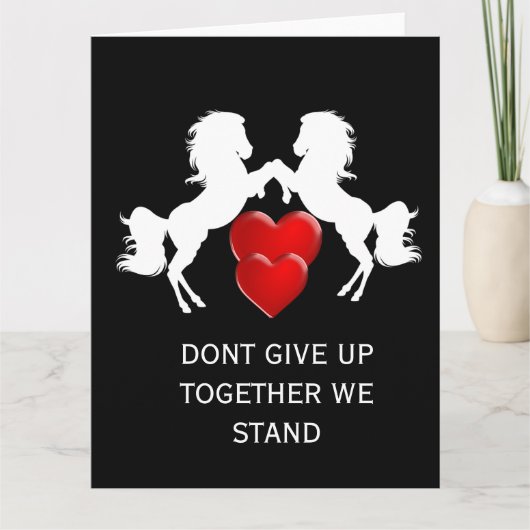 Carte La sensibilisation à la leucémie n'abandonne pas p (Devant)