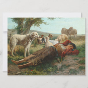 Carte La Siesta de la Goatherder Girl (par Carlo Ademoll