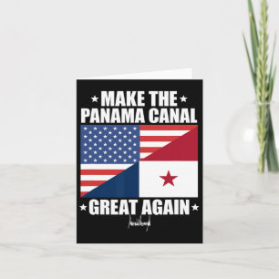 Carte La signature de Trump rend le canal de Panama plus