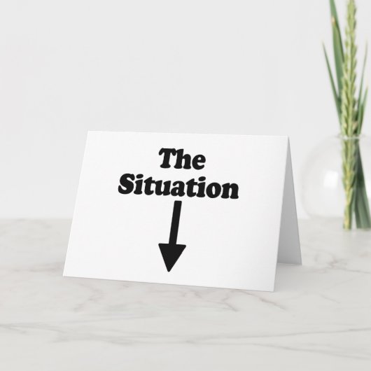 Carte La situation (chemise d'ascenseur) (Devant)