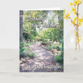 Carte la sobriété est un voyage 11 (Fleur jaune)