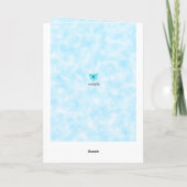 Carte La Soeur des Fées Bleues 7e anniversaire (Dos)