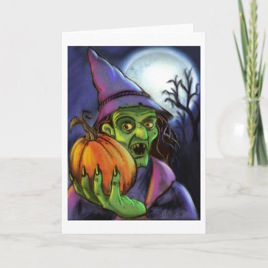 Carte La sorcière (Devant)