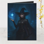 Carte La sorcière de VEKAR’NOCT (Fleur jaune)