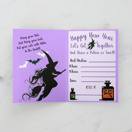 Carte La sorcière moderne (Intérieur)