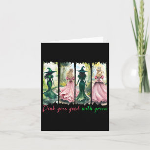 Carte La Sorcière Rose Va Bien Avec La Sorcière Hallowee