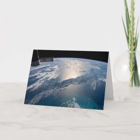 Carte La Station Spce Internationale Au-Dessus De L'Atla (Devant)