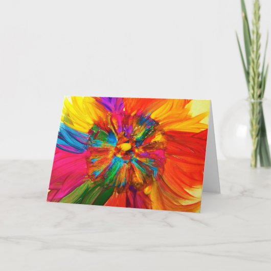 Carte La sucrerie arrose l'artiste d'autisme (Devant)