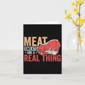 Carte La Sueur De Viande Est Une Véritable Chose Pour Le (Fleur jaune)