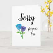 Carte La sympathie des chats de chien d'animaux de compa (Fleur jaune)