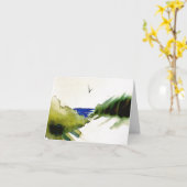 Carte La sympathie des dunes (Fleur jaune)