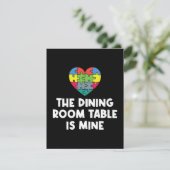 Carte La Table De La Salle À Manger Est À Moi (Debout devant)