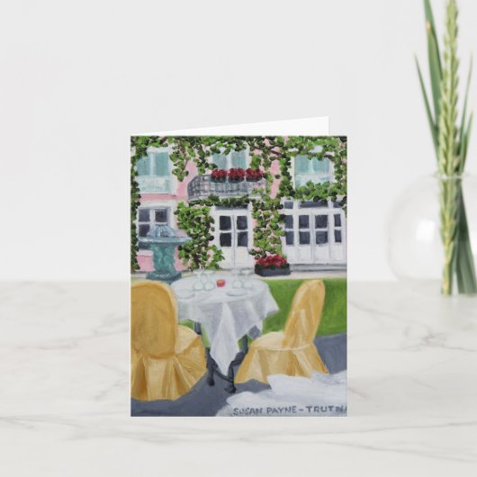 Carte La Table des Marechaux : Fontainebleau, France (Devant)