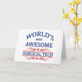 Carte La technologie chirurgicale la plus (Fleur jaune)