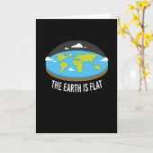 Carte La Terre Est Des Terres Plates (Fleur jaune)
