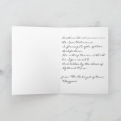 Carte La Terre ne pouvait pas répondre ; ni les mers qui (Intérieur)