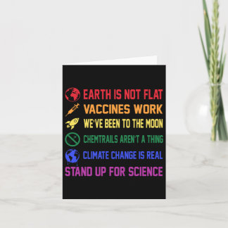 Carte La Terre N'Est Pas Plate Les Vaccins Fonctionnent