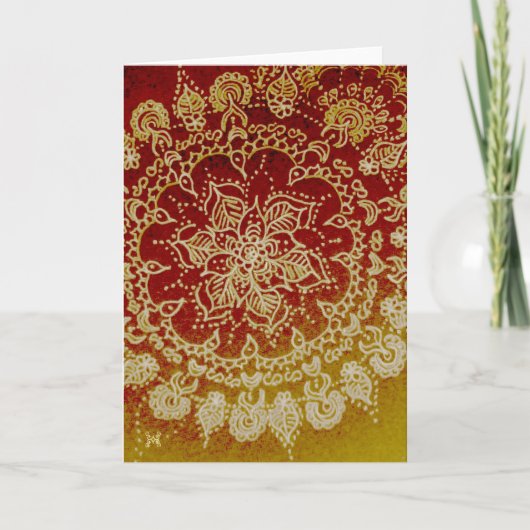 Carte La terre rouge (Devant)