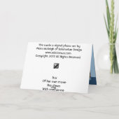 Carte La tortue (Dos)