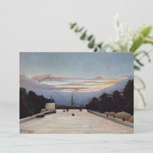 Carte La Tour Eiffel | Henri Rousseau (Debout devant)