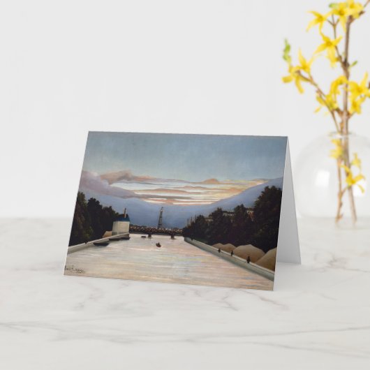 Carte La Tour Eiffel | Henri Rousseau (Fleur jaune)