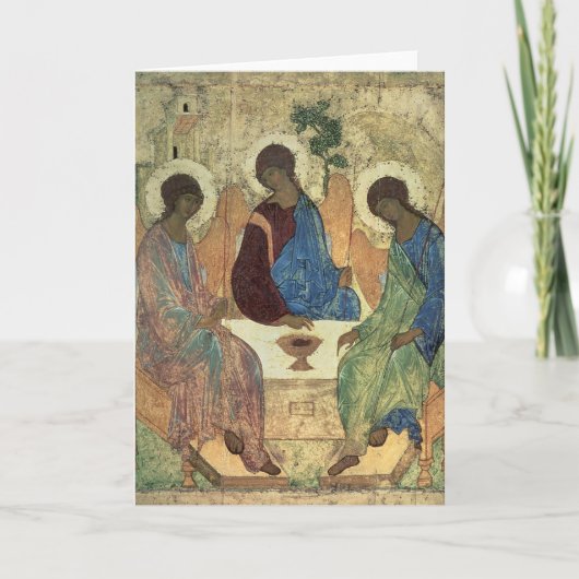 Carte La trinité sainte, 1420s (Devant)